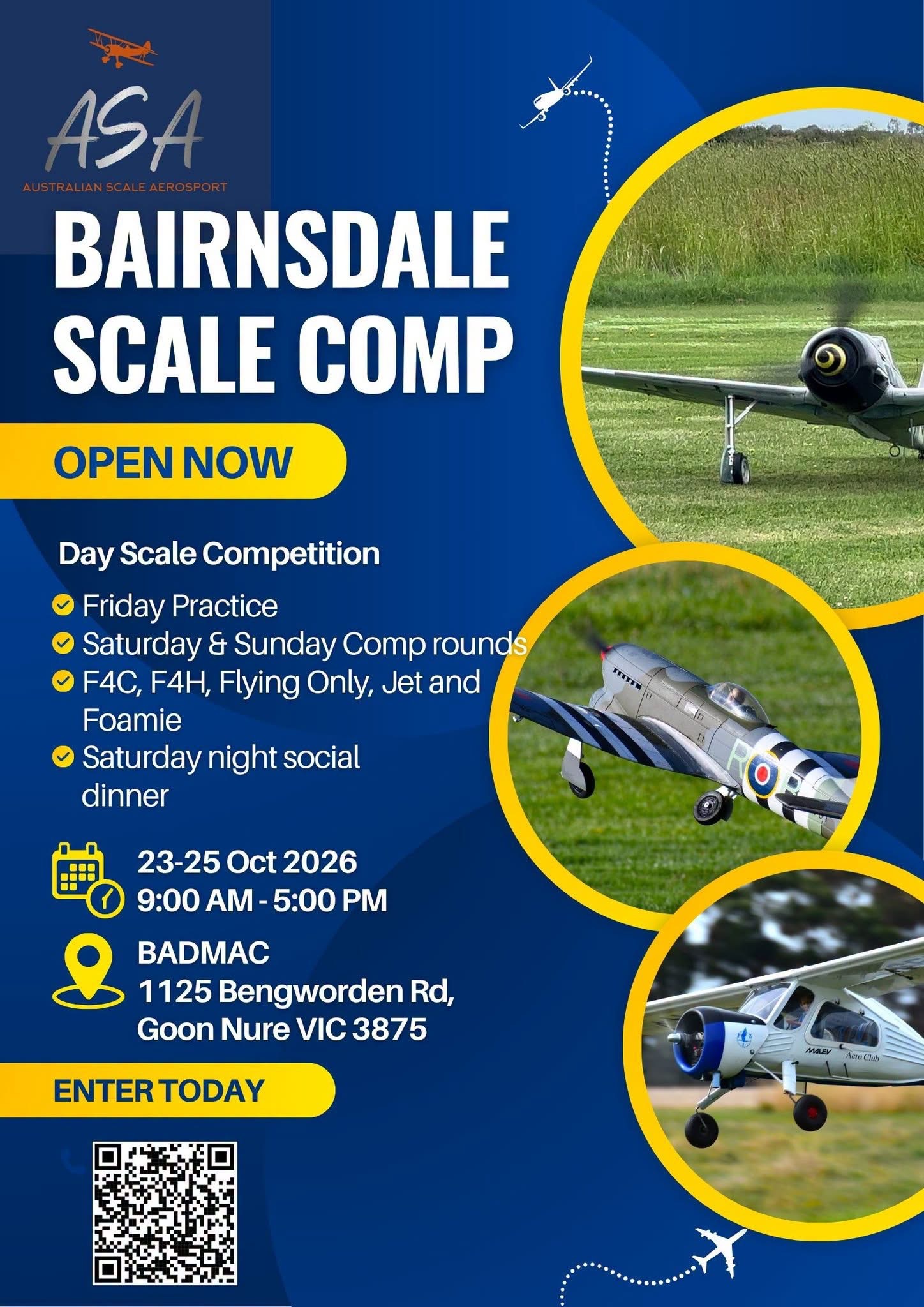 ASA Bairnsdale Scale Comp 23rd 25th October 2026
